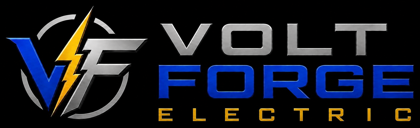 Volt Forge Electric 3D logo